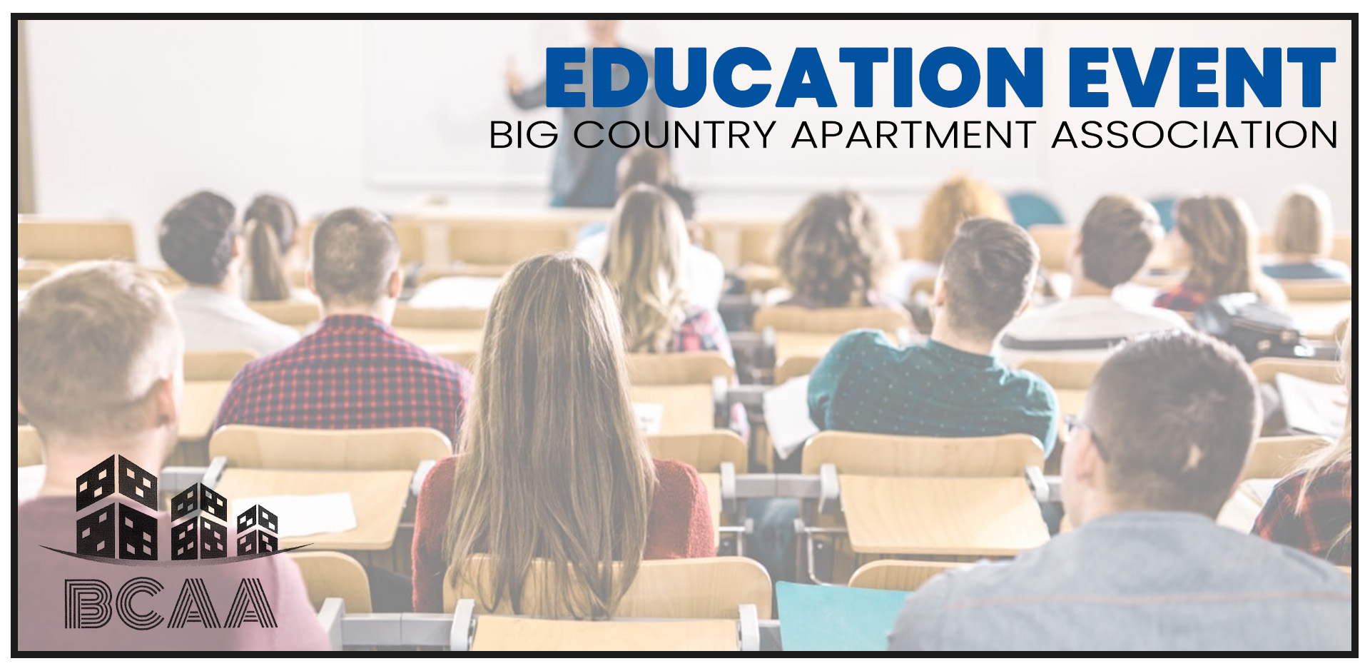 Big Country Apartment Association | Events | Education